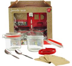 Dessert In Weckpotje – 2 Stuks – 200 Ml - Cadeau-Pakket - Rood