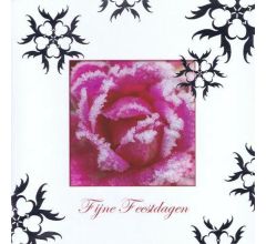 Dubbele Kerstkaarten Kerstbloemen - 16 stuks