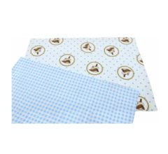 2 Placemats - Happy Cow - Roodbonte koeien - 100% Katoen - 47 x 36 cm