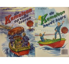 De kameleon op volle toeren / De kameleon houdt koers. Omkeerboek.