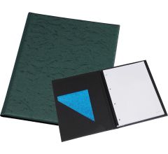 Rillstab Schrijfmap Incl. Gelinieerd A4 Slimbloc Faro Gewolkt Groen