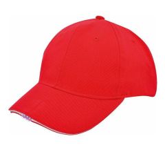 Benza Baseball Cap met led verlichting - Rood