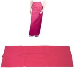 Sloof XXL - Kokssloof - Benza - 100% Katoen - 100 x 100 cm - fuchsia / Roze