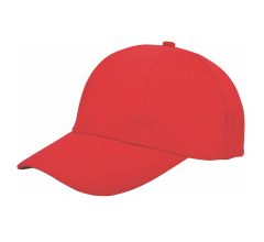Benza - Luxe Turned Brushed Baseball Cap Baseballcap - Rood