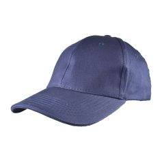 Benza - Katoenen Soft Brushed Cap – 5 Panel - Donkerblauw