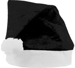 Benza Kerstmuts - Zwart - Vilt - One Size - 25 Stuks