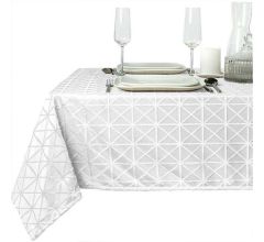 Unique Living | Sierle tafelkleed 140x200cm white