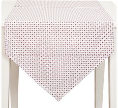 Clayre & Eef - Tafelloper - Aardbeien & kersen - 50 x 160 cm