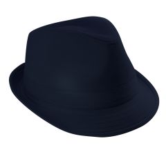 Luxe Maffiahoed Donkerblauw