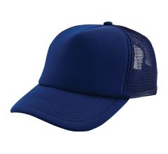 Trucker Cap Volwassenen - 5 Panel - Donkerblauw