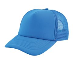 Trucker Cap Volwassenen - 5 Panel - Lichtblauw