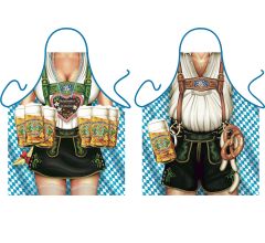 Oktoberfest Frau en Mann - Grappig Leuk Tirol Tiroler Schort Keukenschort