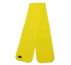 Kindersjaal de luxe – 115 x 15 cm – geel