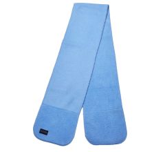 Kindersjaal de luxe – 115 x 15 cm – lichtblauw