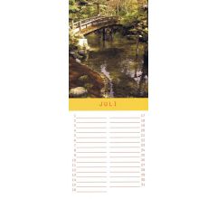 Verjaarsdags Kalender - Oosters - 33 x 13 cm