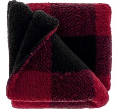 Unique Living | Plaid Jesper 150x200cm red