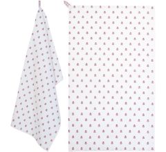 Clayre &amp; Eef - keukendoek, theedoek - 100% Katoen - Kruissteek - 50 x 85 cm - 3 Stuks