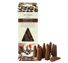 Backflow Wierookkegels Incense cones 20 stuks - Myrrh
