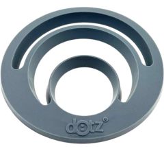 Dotz siliconen Pannenonderzetters Onderzetter Voor Pannen - Ø15x1.5cm - Grijs