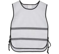 Trainingsvest polyester - Hardlopen - Sport Vest - Safety Jacket - Wit - 57 x 46 cm (LxB)