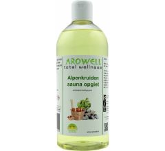 Arowell - Alpenkruiden sauna opgiet saunageur opgietconcentraat - 1 ltr
