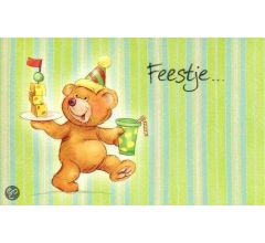 Kika - Uitnodigingen 4 - 12 stuks