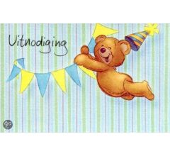 Kika - Uitnodigingen 5 - 12 stuks