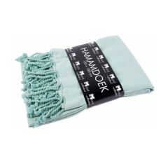 Hamamdoek - 130 x 180 cm - 100% Katoen - Uni Soft Mint