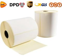 Verzendlabels Verzendetiketten 100 x 150 mm Kern 26 mm 300/rol - Permanent - 6 Stuks