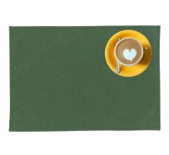 Outdoor buiten placemat Kiko - Pesto - 30 x 45 cm - 4 Stuks