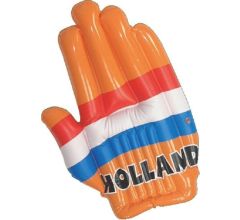 Opblaasbare Hand Holland - Oranje - supporters - Holland