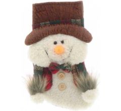 Unique Living | Stocking Vidar 11x22cm snowman