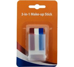 Make-up Stick - Schminkstift - Schminkstick - Rood Wit Blauw