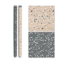 Terrazzo - Kaftpapier - 2m x 70 cm - 4 Rollen
