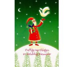 Dubbele Kerstkaarten Assorti 5 - 30 stuks