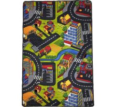 Speelkleed - Verkeerskleed - speeltapijt - Stratentapijt - Smart City 100 x 150 cm - Design 11