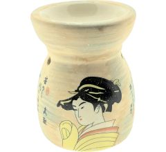 Pierrot Home Design geurbrander aroma brander voor geuroliën of waxmelts - 9 x 9 x 11 cm