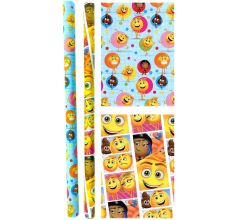 Emoji - Smiley cadeau inpakpapier 200 x 70 cm – 5 Rollen