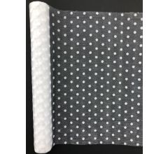 Decoratieve organza Stippen 30x300 cm - 2 Rollen