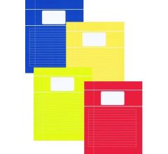 Benza - Basic Schriften Lijn A5 kleine schriften - Trendy Assorti - 5 stuks