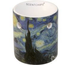 Scentchips geurbrander Oude Meesters Vincent van Gogh Sterrennacht - Keramiek