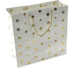 Feestdagen Luxe Cadeautas - Pure Elegance - B22 x D8 x H22 cm - 3 Stuks