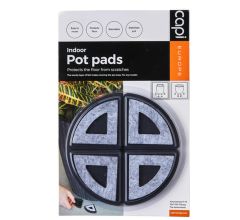 Capi - Pot Pads - Potvoetjes - vloerbeschermer - Voor Vierkant En Ronde Potten - 2 Setjes