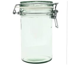 Weckpot voorraadpot beugelpot met degelijke klemsluiting - 500ml - Glas - 15 Stuks