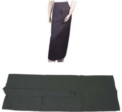 Sloof XXL - Kokssloof - Benza - 100% Katoen - 100 x 100 cm - Antraciet - Donkergrijs