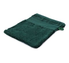 Arowell Washand Washandje 21 x 16 cm - 500 Gram - Donkergroen 1 stuks