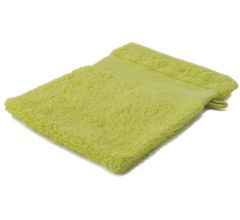 Benza Washandje Washand 22 x 16 cm - Lichtgroen - 10 stuks