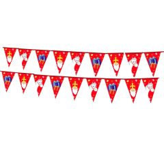 Vlaggenlijn Sinterklaas - Sint &amp; Piet - 6 meter