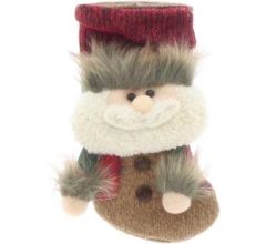 Unique Living | Stocking Vidar 11x22cm santa