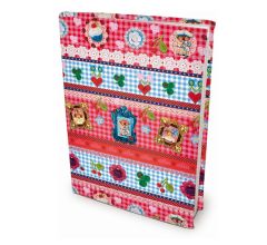 Patchwork Rekbare Boekenkaft - A4 - 1 stuks